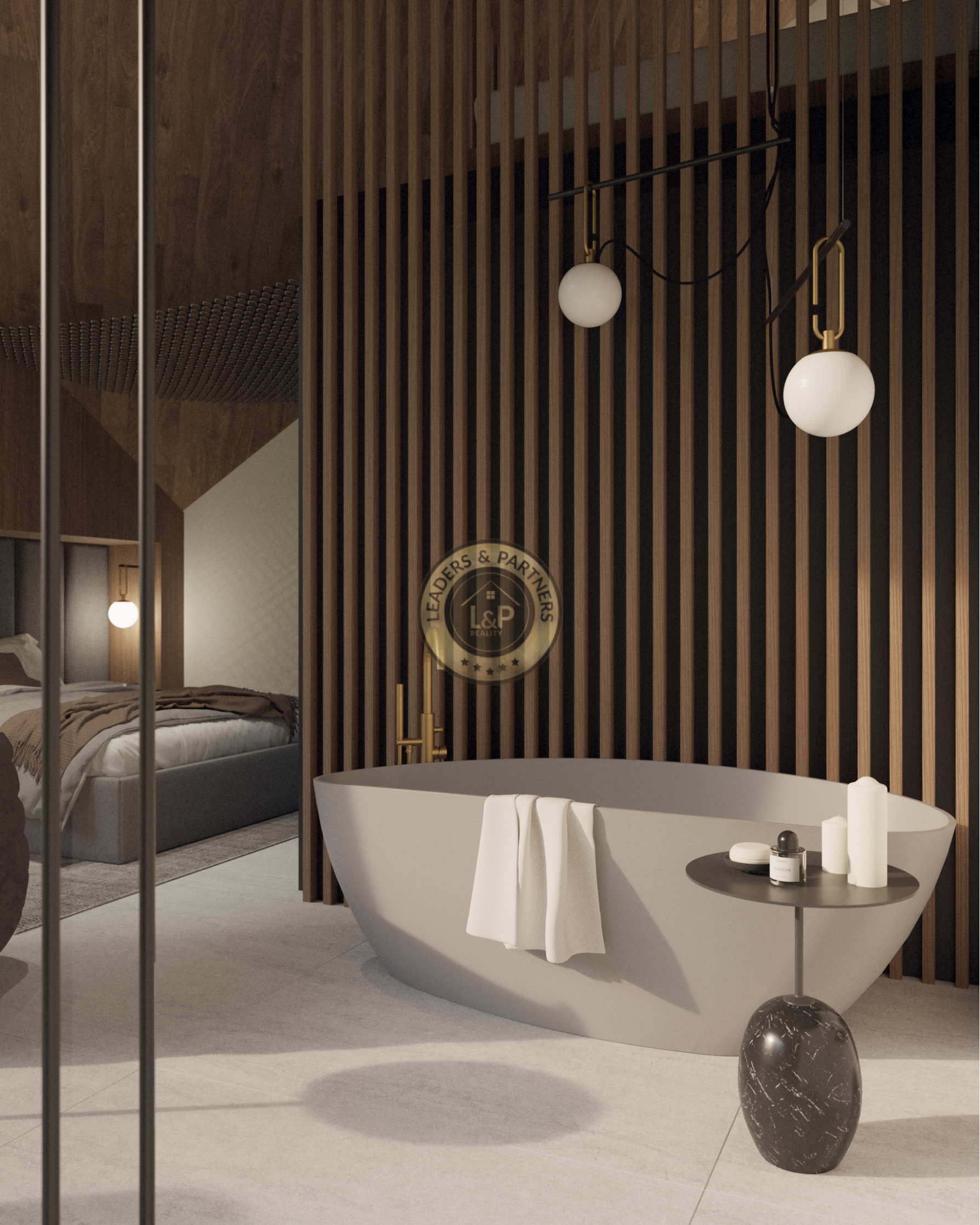 Treesna Lake Villa & Spa - vzorový 3 izbový apartmán 67,77 m² - 22