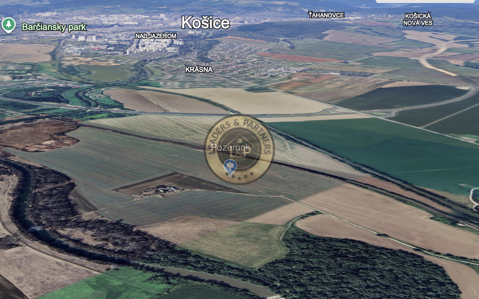 Košice - Krásna, na predaj investičný pozemok - 1