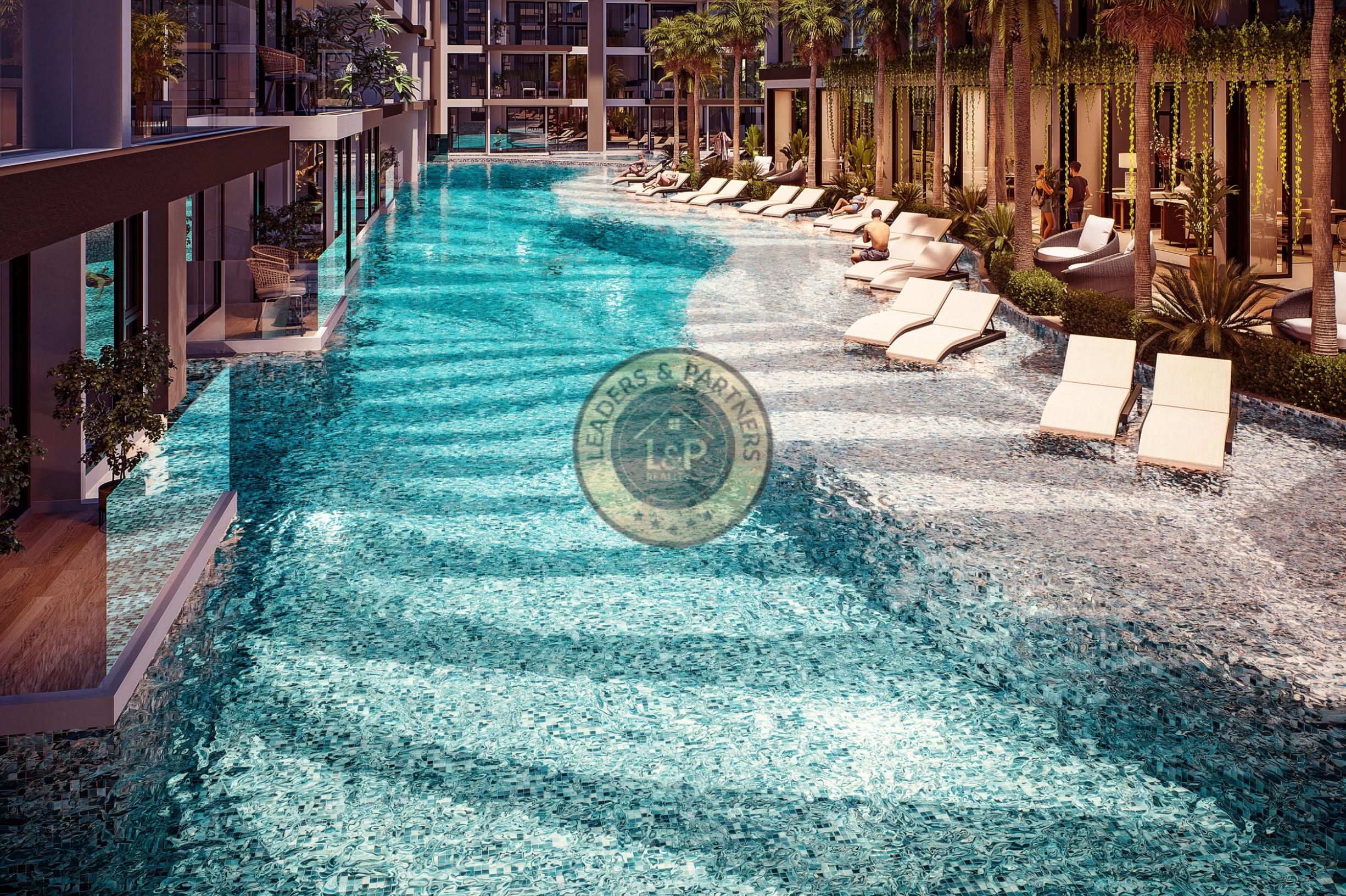 Apartmány The Riviera Beverly Hills, Pattaya-Thajsko - 6