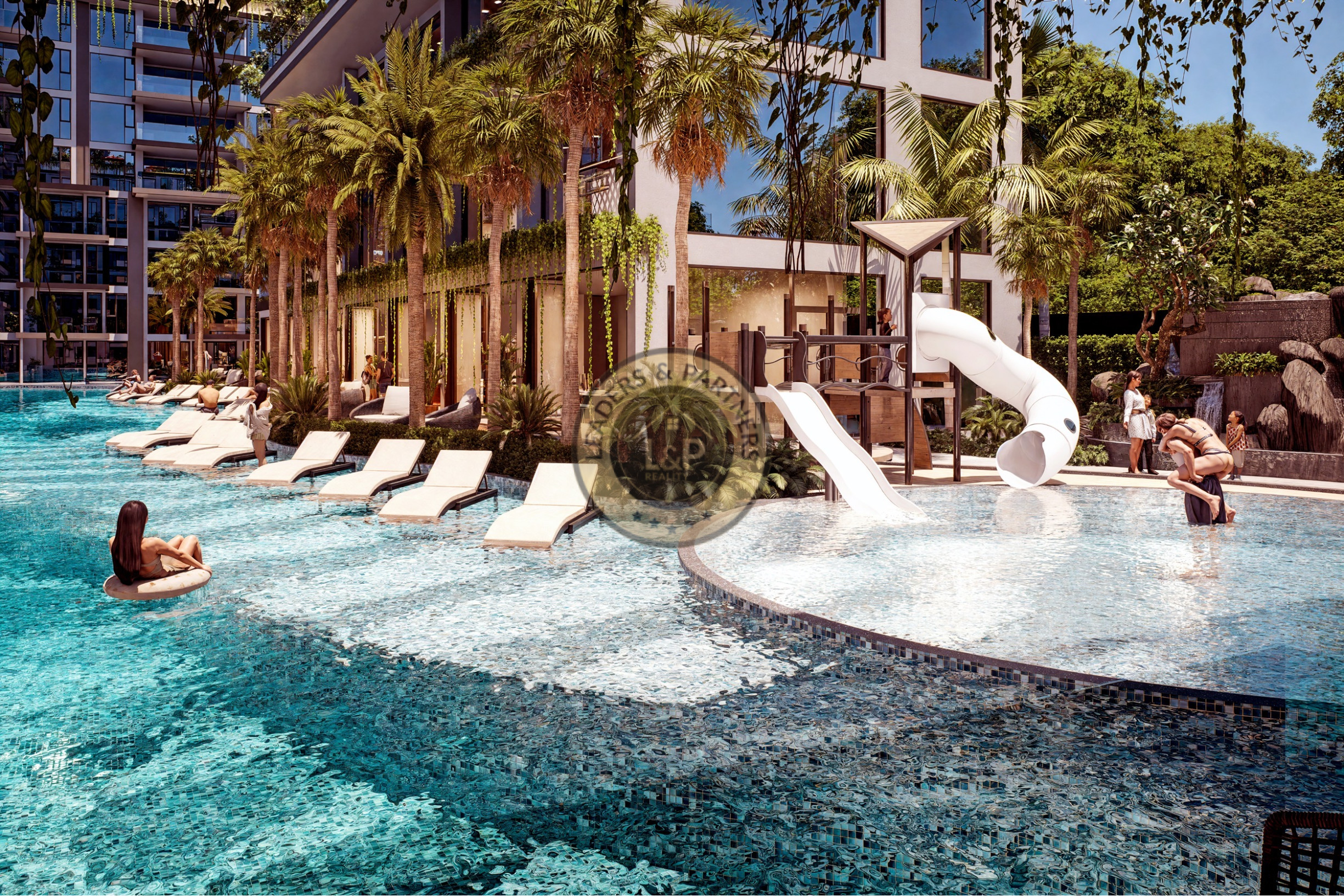 Apartmány The Riviera Beverly Hills, Pattaya-Thajsko - 5