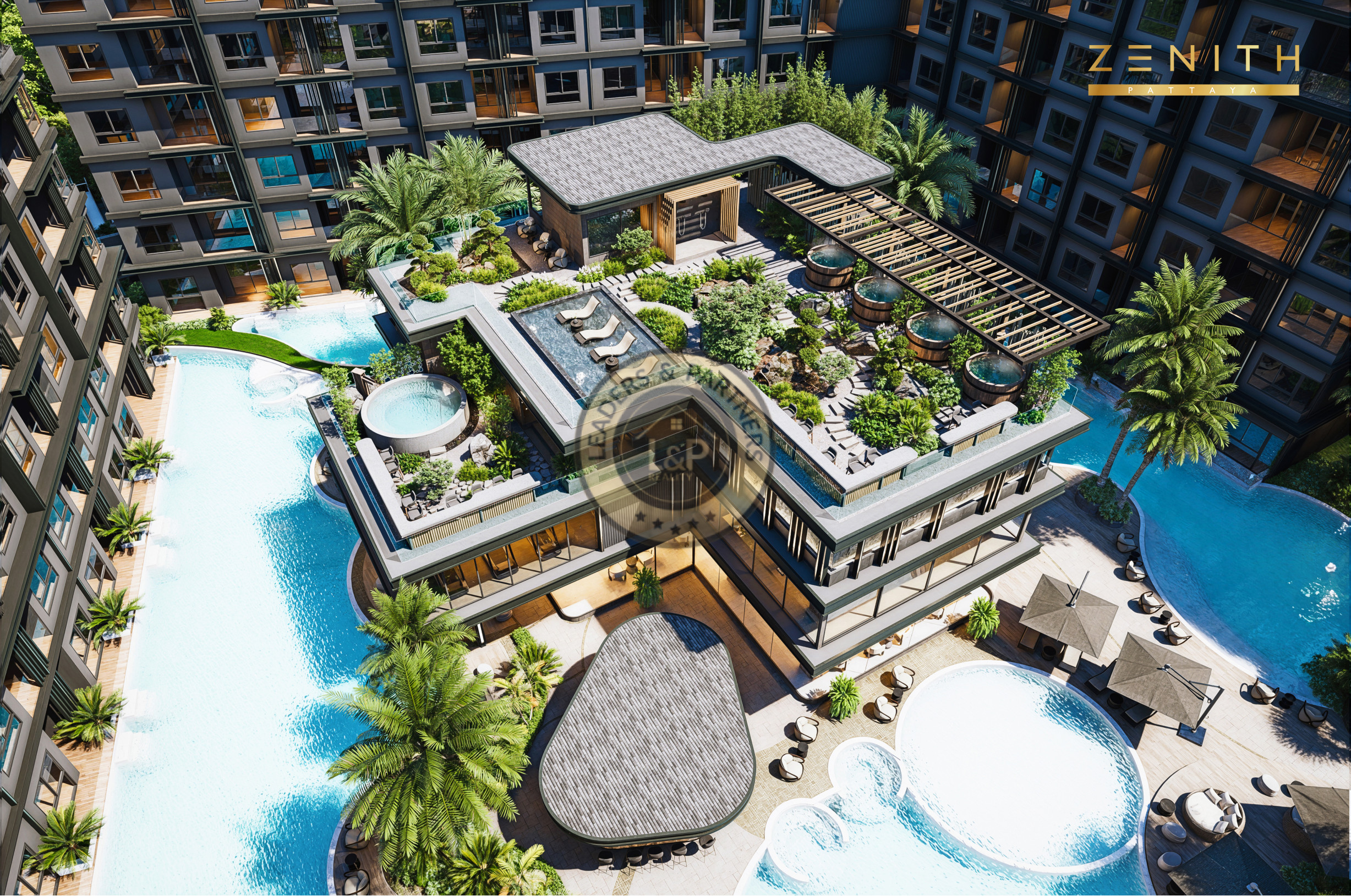 Apartmánový komplex ZENITH PATTAYA, Thajsko - 3