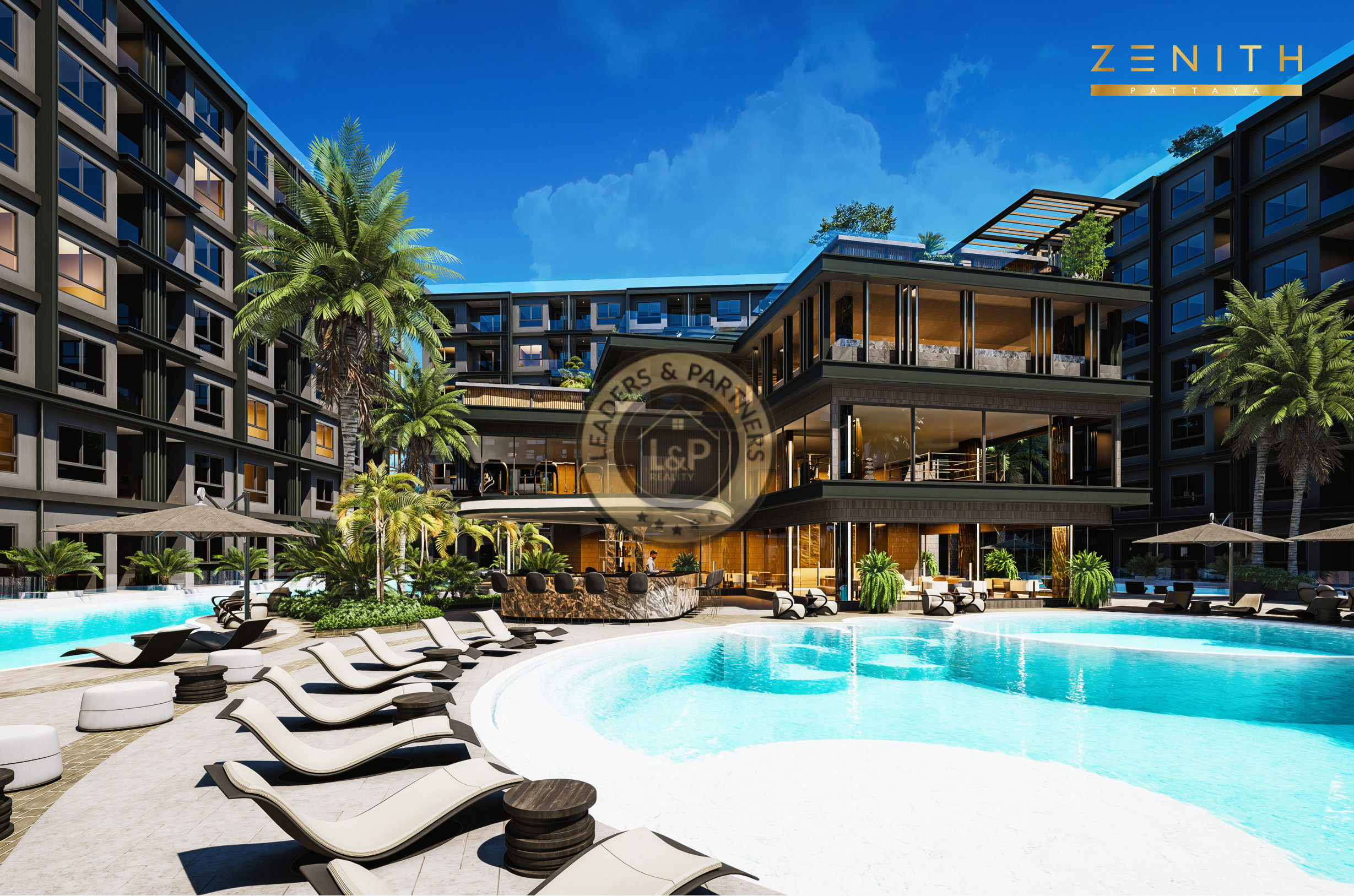 Apartmánový komplex ZENITH PATTAYA, Thajsko - 1