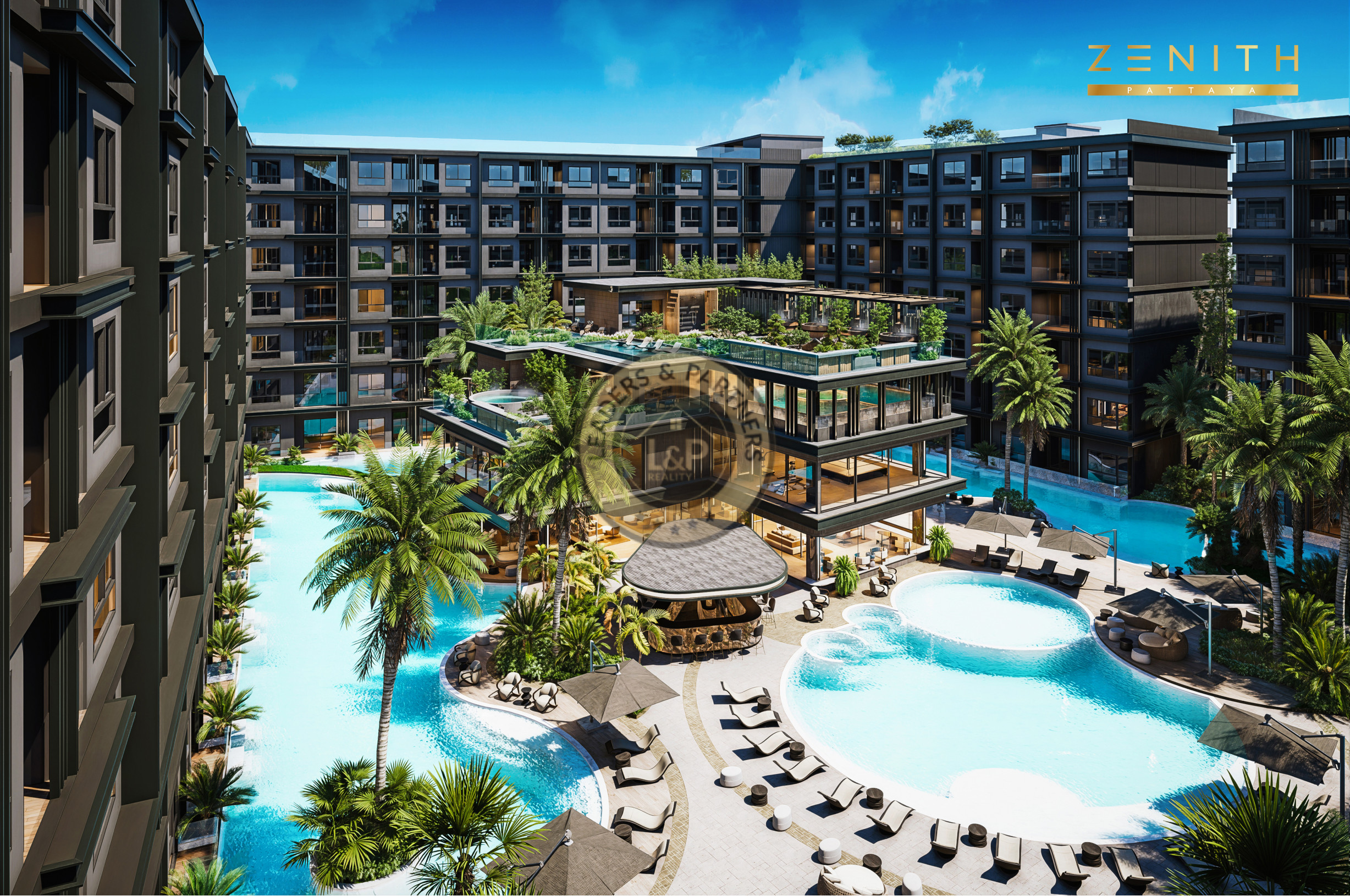 Apartmánový komplex ZENITH PATTAYA, Thajsko - 2