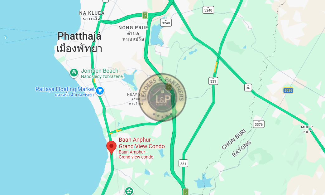 Thajsko-Pattaya-2 izbový apartmán-Baan Anphur Grand View - 15