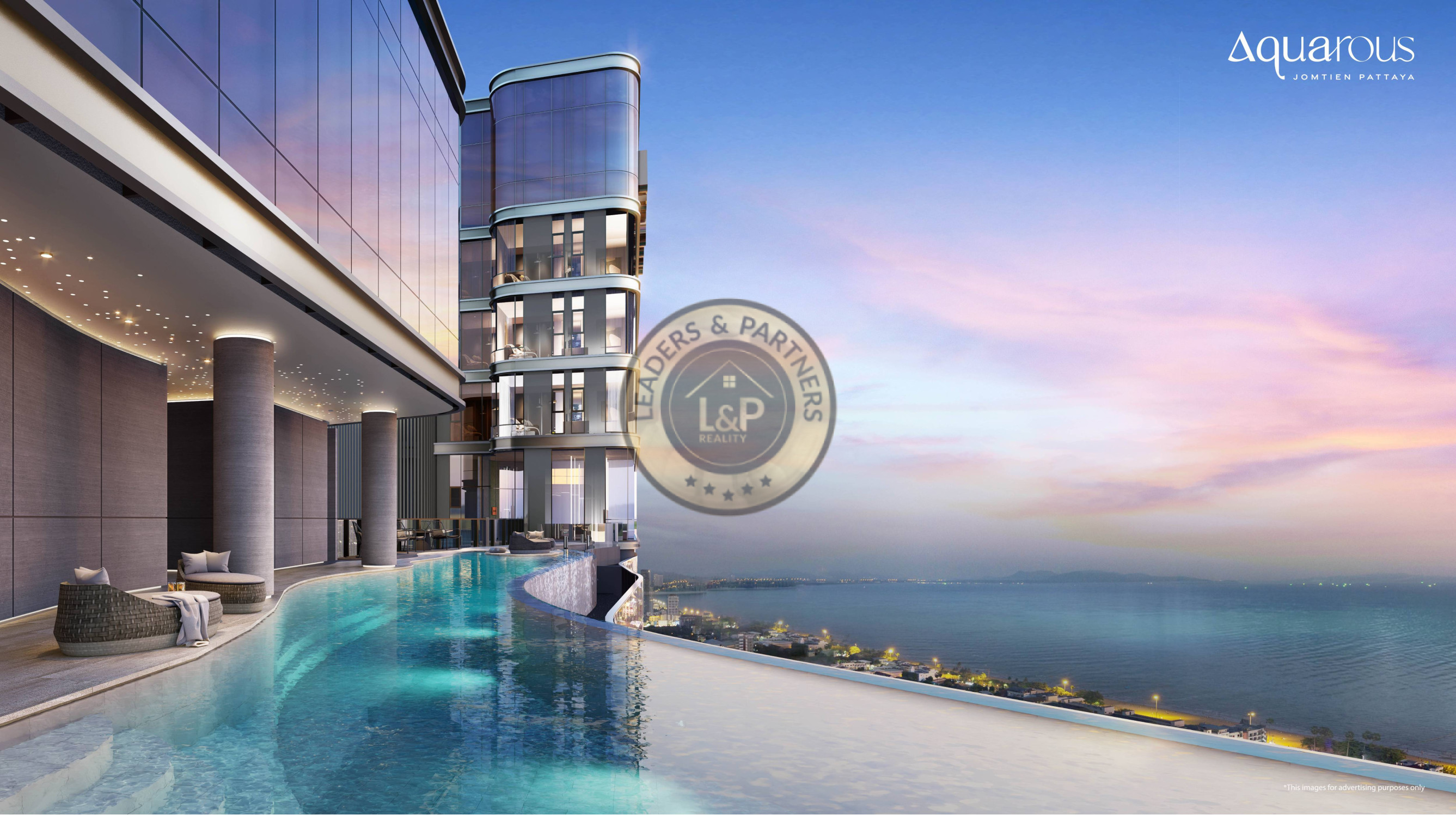 Luxusné apartmány, Aquarous Jomtien Pattaya, Thajsko - 3