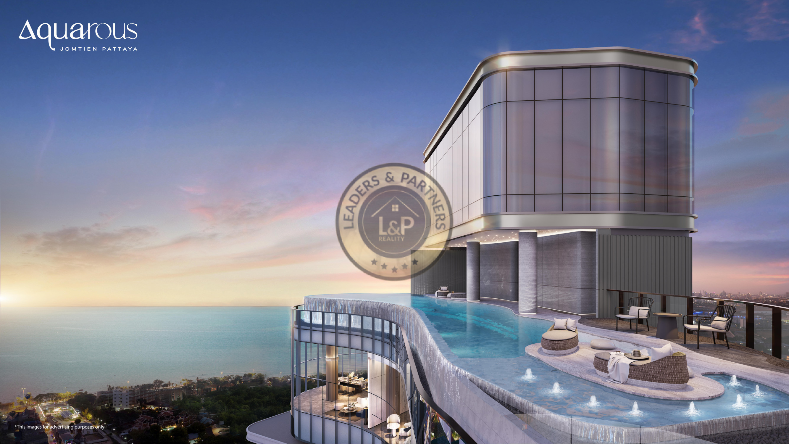 Luxusné apartmány, Aquarous Jomtien Pattaya, Thajsko - 4