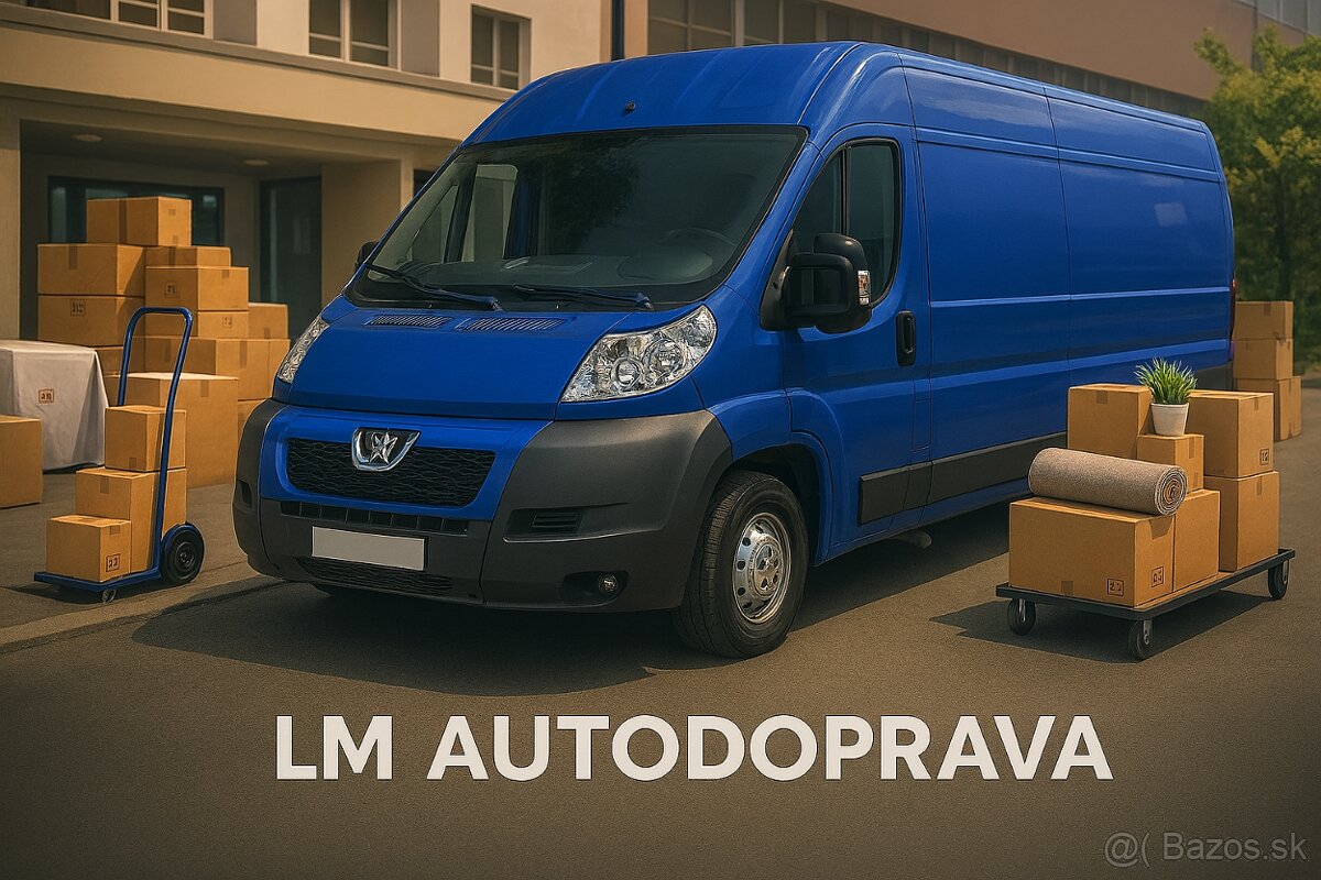 Dodávka Košice - LM AUTODOPRAVA, východ a celá SR ✅preprava - 3